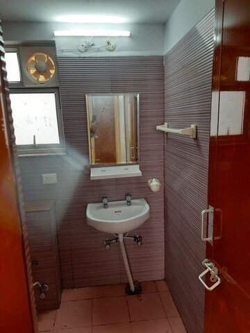 Bathroom in 2 BHK Apartment at Sector 13 Dwarka – for Rent