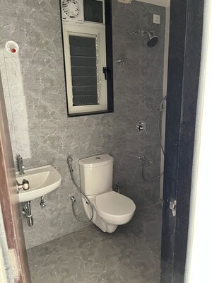 Bathroom in 1 BHK Apartment at Ajmera Crosstown One, Kalyan West – for Sale