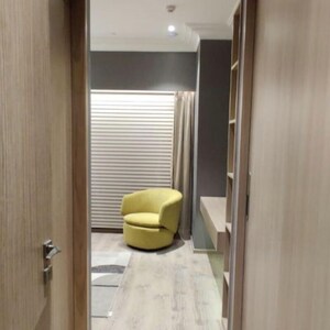 Bathroom in 3 BHK Apartment at Lodha World Crest, Empire Mill – for Rent