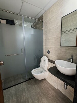 Bathroom in 2.5 BHK Apartment at Mantra Mirari, Koregaon Park – for Rent