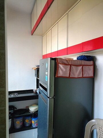 Kitchen in 1 BHK Apartment at Goel Ganga Aashiyana, Thergaon – for Rent