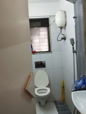 Bathroom in 3 BHK Apartment at Suyash Heights, Kharghar Sector 18 – for Rent