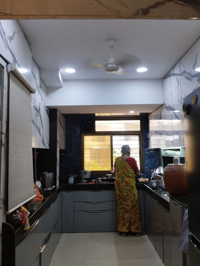 Kitchen, suyash-heights 3 Bedroom 1600 Sq.Ft. Apartment In Kharghar Sector 18 Navi Mumbai 9780782