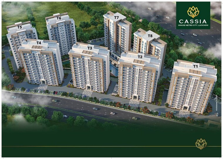 Exterior View, omaxe-city 2 Bedroom 1440 Sq.Ft. Apartment In Omaxe City Lucknow 9780925