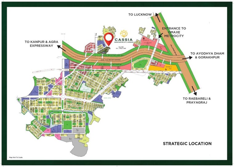 Other, omaxe-city 2 Bedroom 1440 Sq.Ft. Apartment In Omaxe City Lucknow 9780925