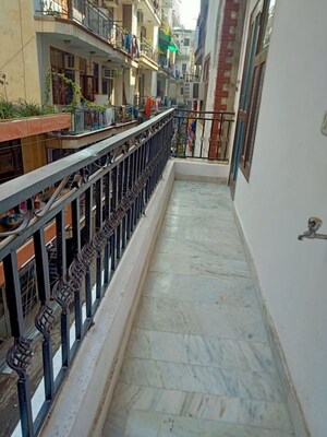 Balcony in 2 BHK Builder Floor at Khirki Extension – for Rent