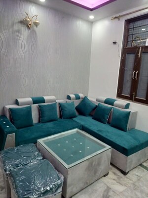 Living Room in 2 BHK Builder Floor at Khirki Extension – for Rent