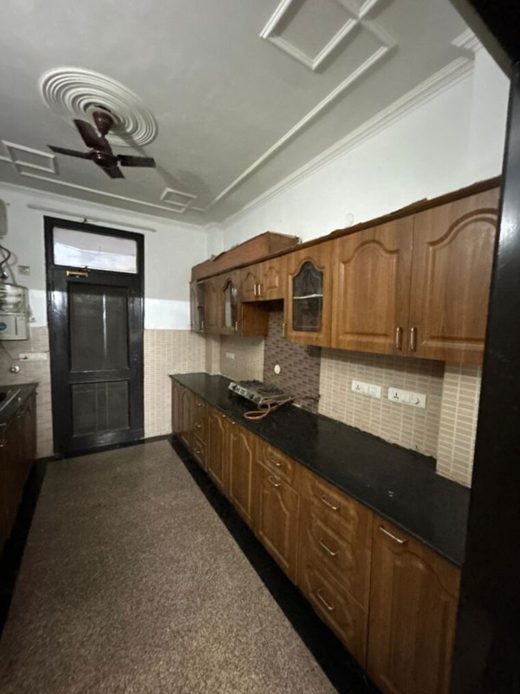 Kitchen, pir machalla 3 Bedroom 1550 Sq.Ft. Apartment In Pir Machalla Zirakpur 9780926