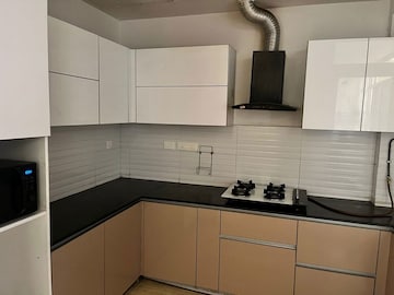 Kitchen in 3 BHK Apartment at Mahagun Mezzaria, Sector 78 – for Rent