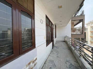 Balcony in 2.5 BHK Builder Floor at Sushant Lok Iii – for Rent