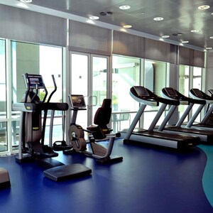 Gym in 4 BHK Apartment at Indiabulls Sky Forest, Dighe Nagar – for Rent