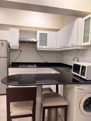 Kitchen in 1 BHK Apartment at Ashok Towers, Parel – for Rent