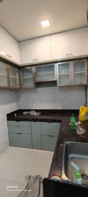 Kitchen in 1 BHK Apartment at Ganga CHS Bhandup East, Bhandup East – for Rent