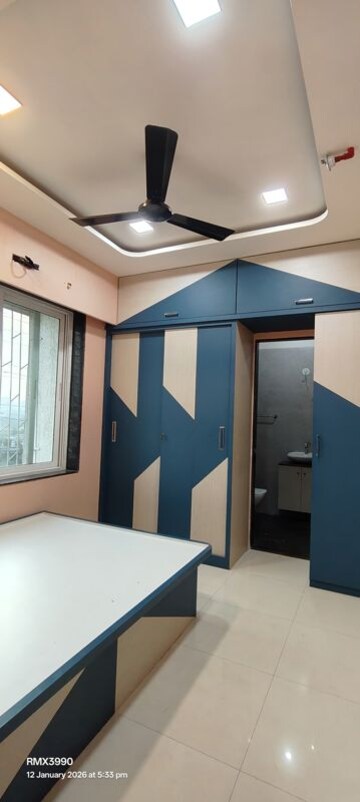 Master Bedroom in 1 BHK Apartment at Ganga CHS Bhandup East, Bhandup East – for Rent