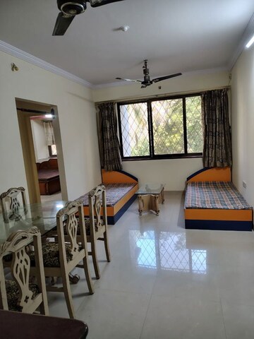 Living Room in 2 BHK Apartment at Kalpataru Classic, Malad West – for Rent