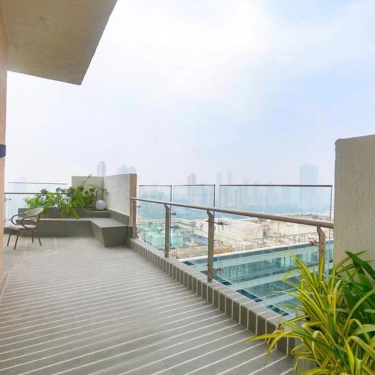 Balcony, lodha-world-one 4 Bedroom 1980 Sq.Ft. Apartment In Empire Mill Mumbai 9781215