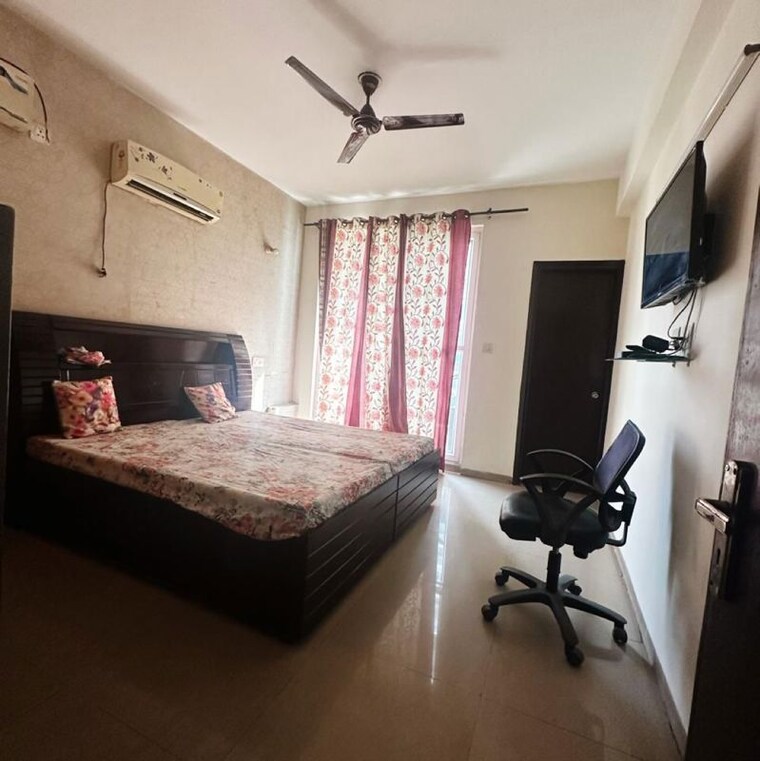 Living Room, nk-sharma-savitry-greens 3 Bedroom 1840 Sq.Ft. Apartment In Vip Road Zirakpur 9781239