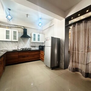 Kitchen in 3 BHK Apartment at NK Sharma Savitry Greens, Vip Road – for Rent