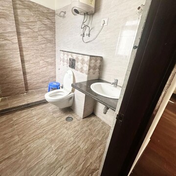 Bathroom in 3 BHK Apartment at NK Sharma Savitry Greens, Vip Road – for Rent