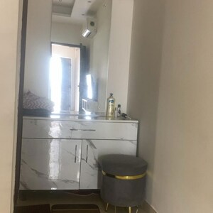 Bathroom in 1 BHK Builder Floor at Aura Homes, High Ground – for Rent