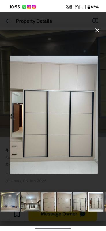 4 BHK Apartment For Rent in LnT Raintree Boulevard