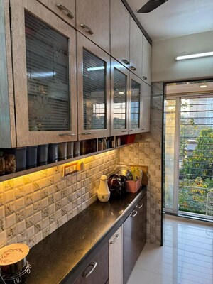 Kitchen in 1 BHK Apartment at Dipti Flora, Borivali West – for Rent