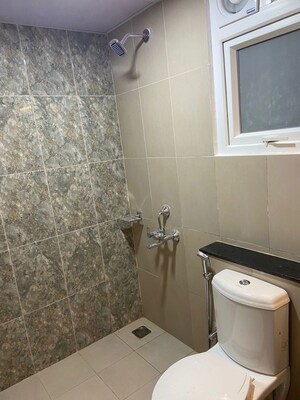 Bathroom in 2 BHK Apartment at Ajmera Lakeside Paradise, Yelahanka – for Rent