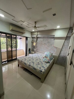 Bedroom in 3 BHK Apartment at Simran CHS Santacruz, Santacruz West – for Sale