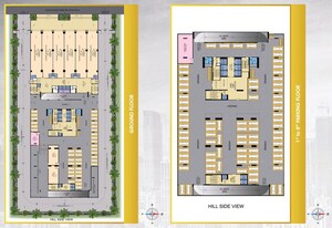Floor Plan in  Office Space at Plan M Business Park, Turbhe – for Sale