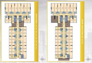 Floor Plan in  Office Space at Plan M Business Park, Turbhe – for Sale
