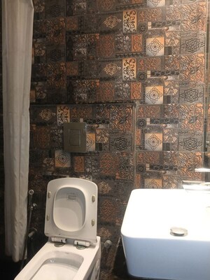 Bathroom in 3 BHK Builder Floor at East Of Kailash – for Sale