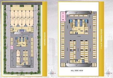 Floor Plan in  Office Space at Plan M Business Park, Turbhe – for Sale