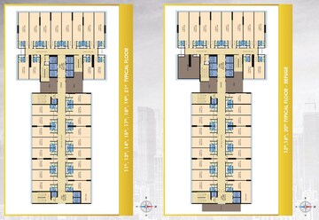 Floor Plan in  Office Space at Plan M Business Park, Turbhe – for Sale
