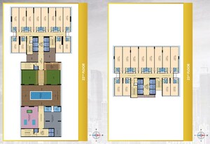 Floor Plan in  Office Space at Plan M Business Park, Turbhe – for Sale