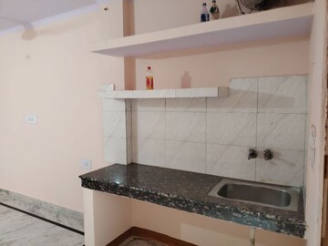 Kitchen in 1 RK Builder Floor at Chilla – for Rent