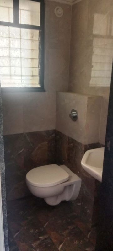 Bathroom in 3 BHK Apartment at Janki Rainbow Apartments, Baner – for Rent