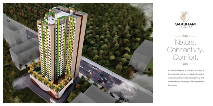 Master Plan, saksham-heights 1 Bedroom 615 Sq.Ft. Apartment In Dhansar Navi Mumbai 9781339