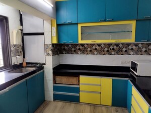 Kitchen in 3 BHK Apartment at Kalpataru Classic, Malad West – for Rent