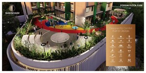 Balcony in 1 BHK Apartment at Saksham Heights, Dhansar – for Sale