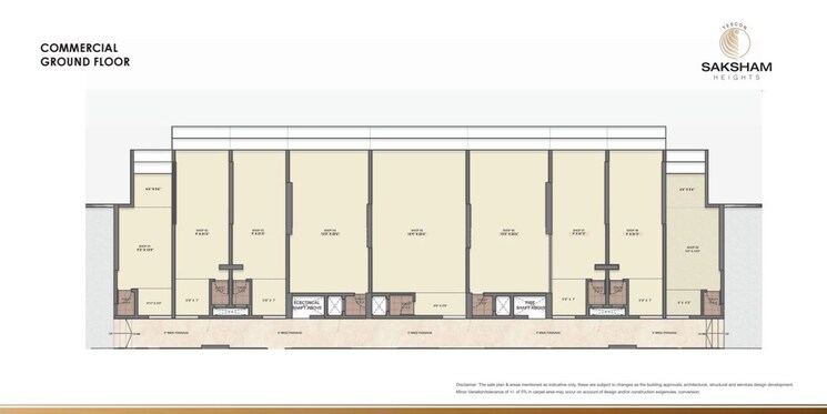 Floor Plan, saksham-heights 1 Bedroom 653 Sq.Ft. Apartment In Dhansar Navi Mumbai 9781354