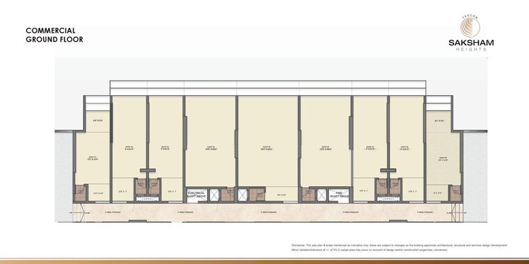 Floor Plan, saksham-heights 1 Bedroom 653 Sq.Ft. Apartment In Dhansar Navi Mumbai 9781354