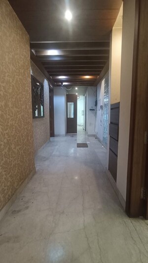 Building Lobby in 3 BHK Builder Floor at Greater Kailash I – for Sale