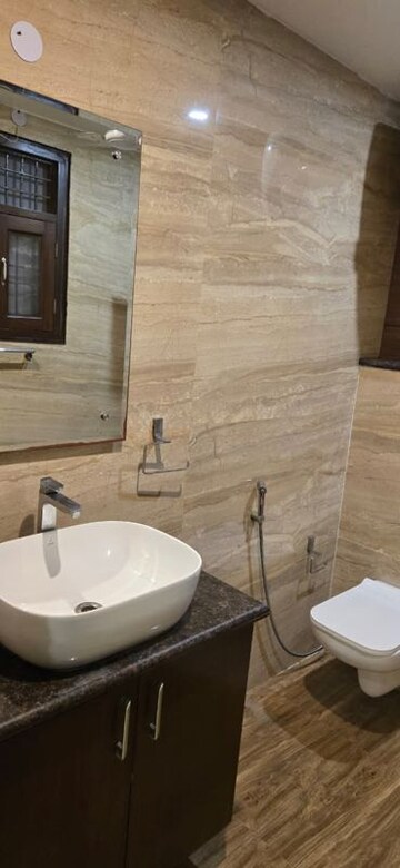 Bathroom in 3 BHK Builder Floor at South Extension ii – for Rent
