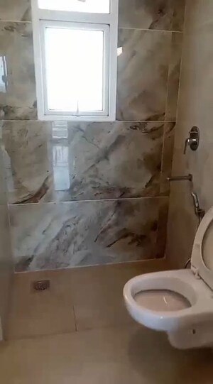 Bathroom in 3 BHK Apartment at Omaxe The Palace, Gomti Nagar – for Sale