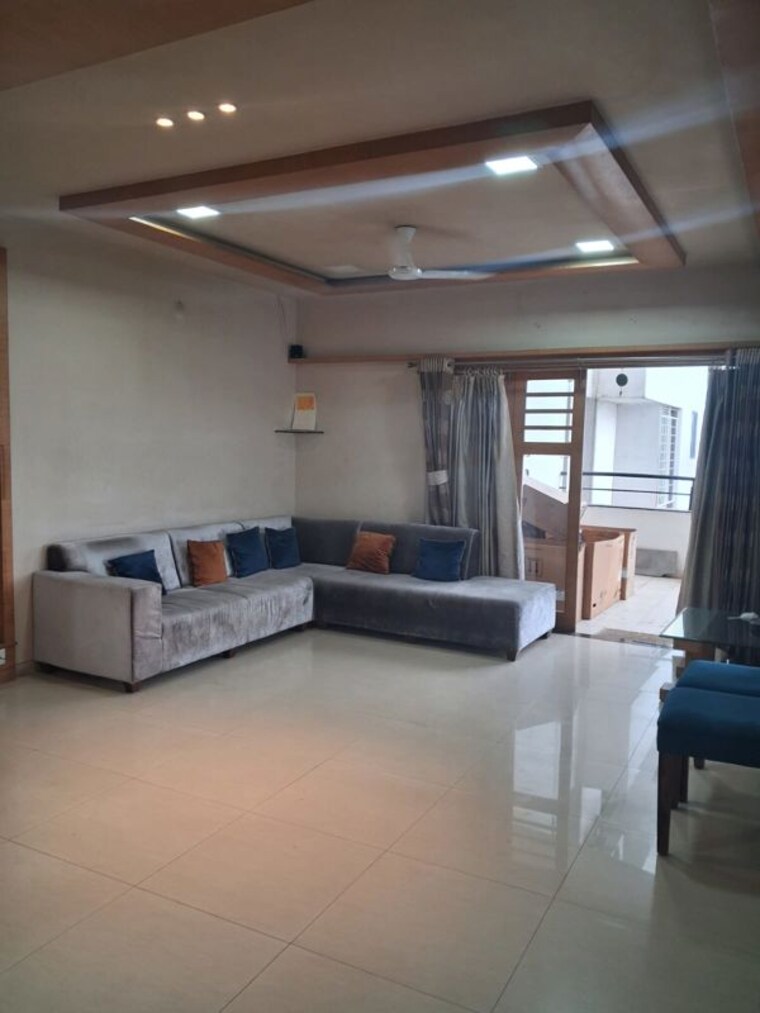 Living Room, tejraj-malika 3 Bedroom 1750 Sq.Ft. Apartment In Bhosale Nagar Pune 9781416
