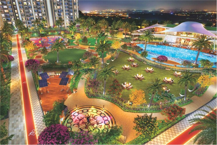 Garden, vtp-earth-one 2 Bedroom 860 Sq.Ft. Apartment In Mahalunge Pune 9781430