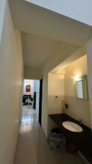 Building Lobby in 1 BHK Apartment at Chordia Dhanraj Park, Wakad – for Rent