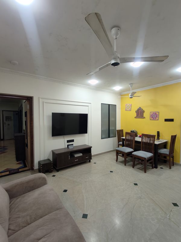 2 BHK + Pooja Room Apartment For Rent in Neelkantheshwar Apartment