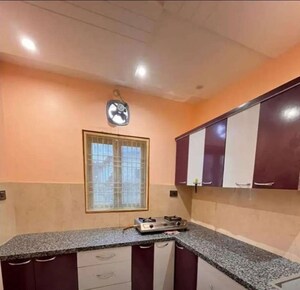 Kitchen in 1 BHK Apartment at Hazratganj – for Rent