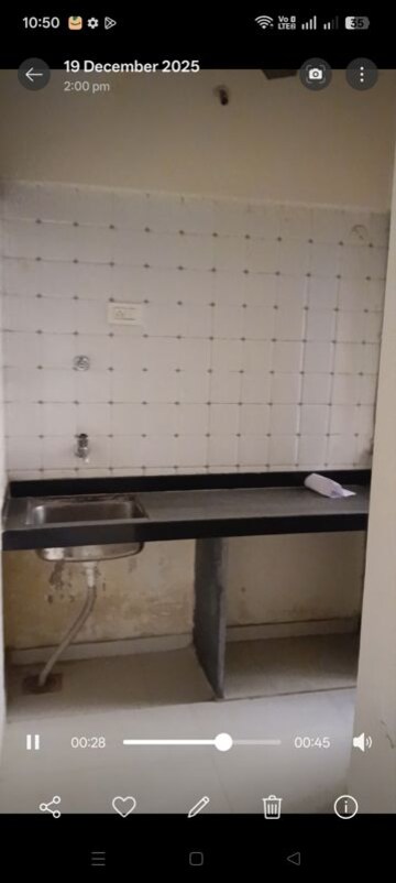 Kitchen in 1 RK Apartment at Seven Apna Ghar Phase 2 Plot B, Mira Road – for Rent